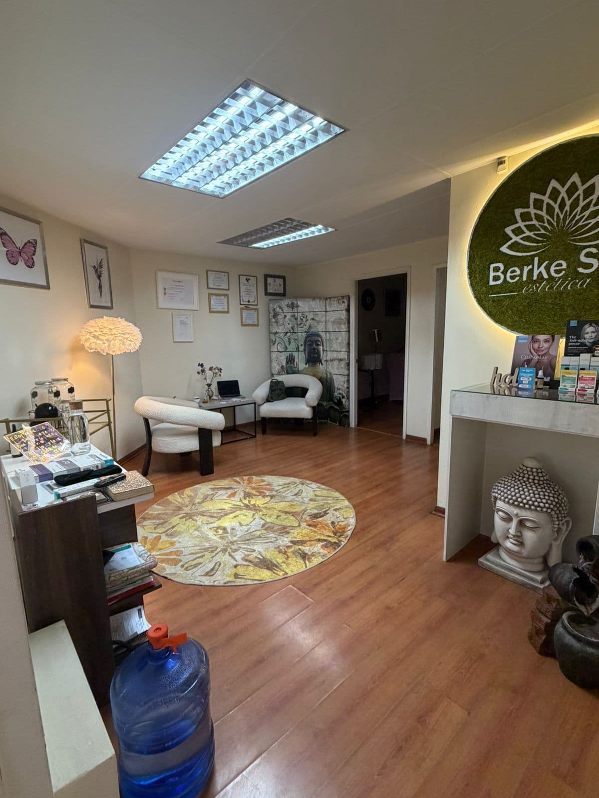 Vista general del centro de estética Berke Spa Vitacura