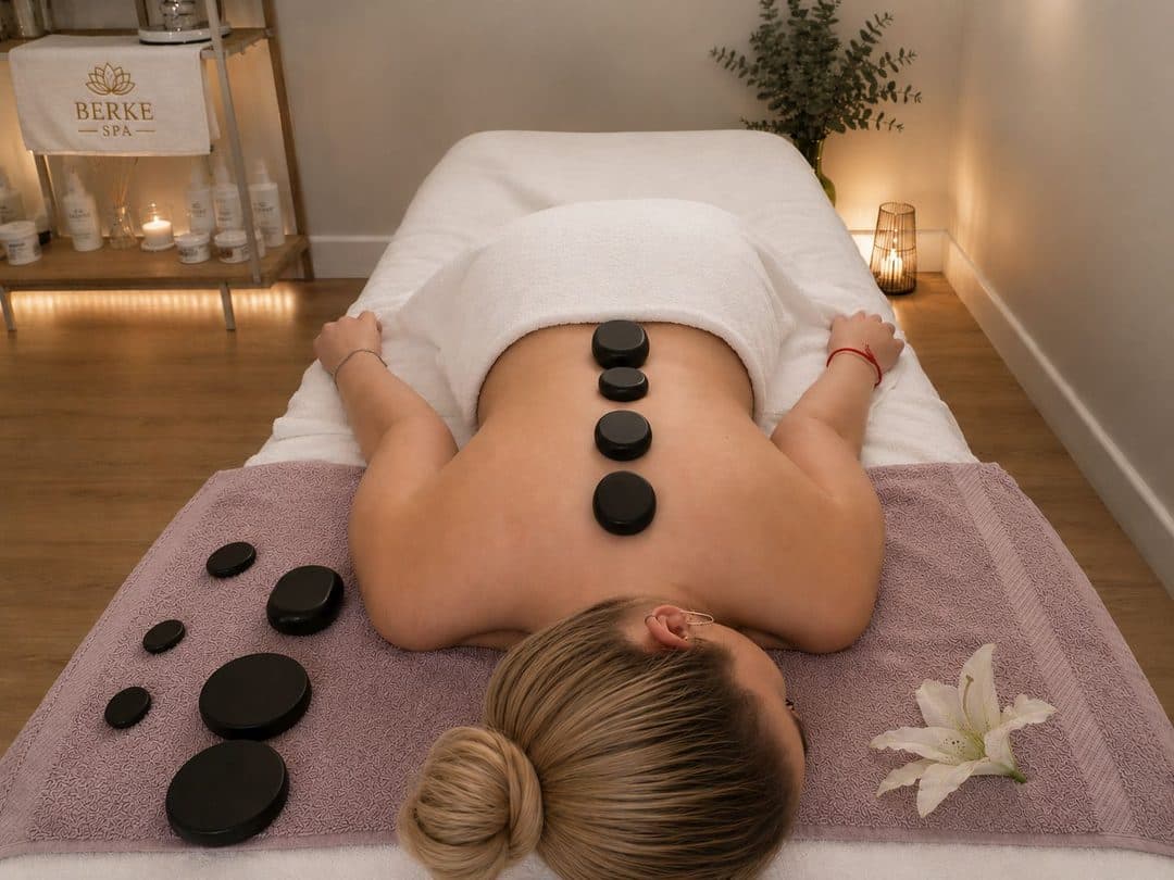 Masaje con Piedras Volcánicas — Berke Spa Vitacura