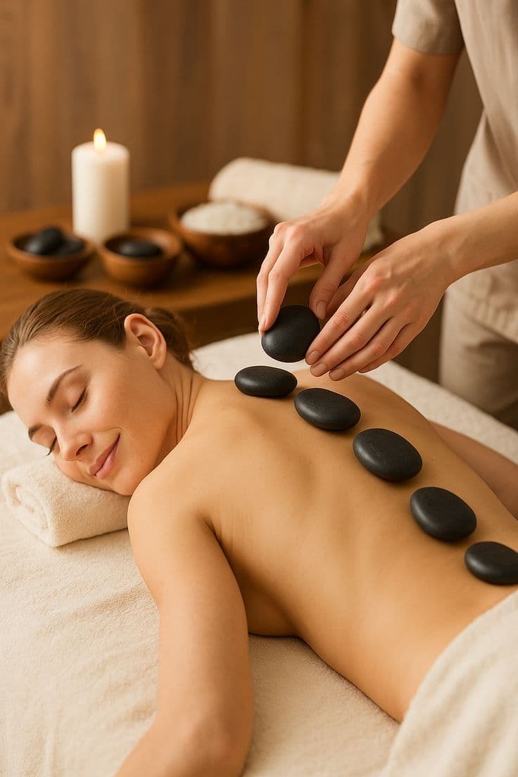 Masaje Premium Hot Stones