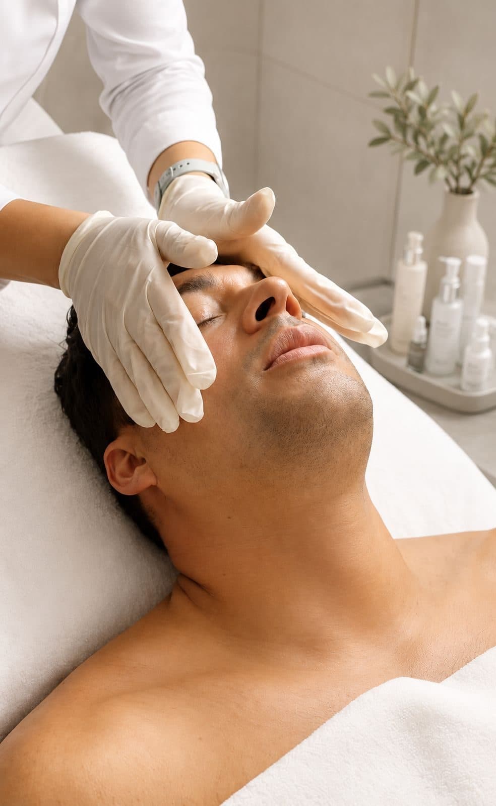 Masaje Facial Descongestivo