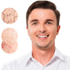 Tratamiento de rejuvenecimiento facial para hombres